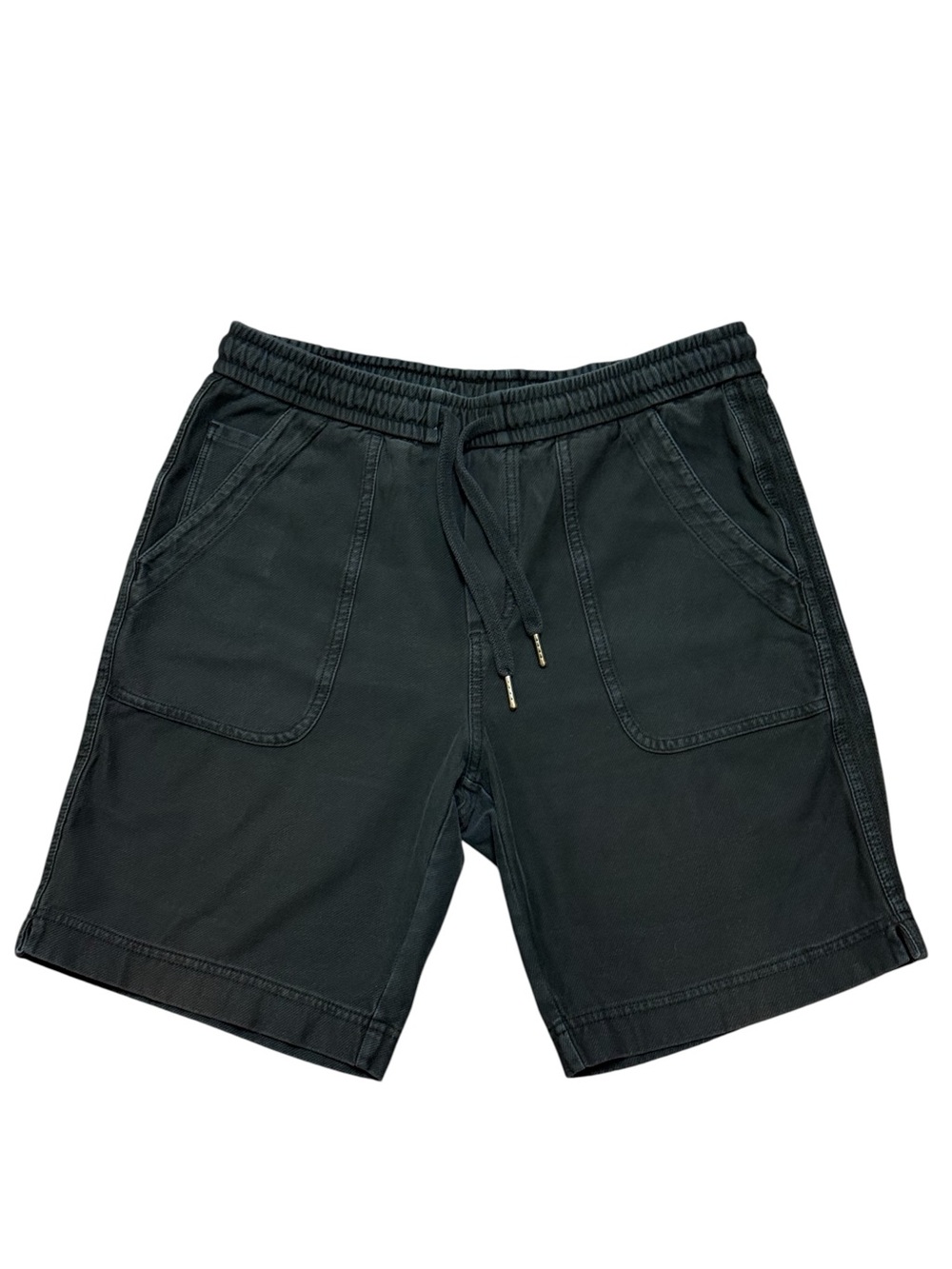 Athleta Farallon Bermuda Black Shorts Women’s Size 4 Stretch Cotton Casual